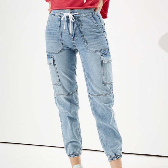 Jeans | Aerie Denim Jogger Nwot | Poshmark